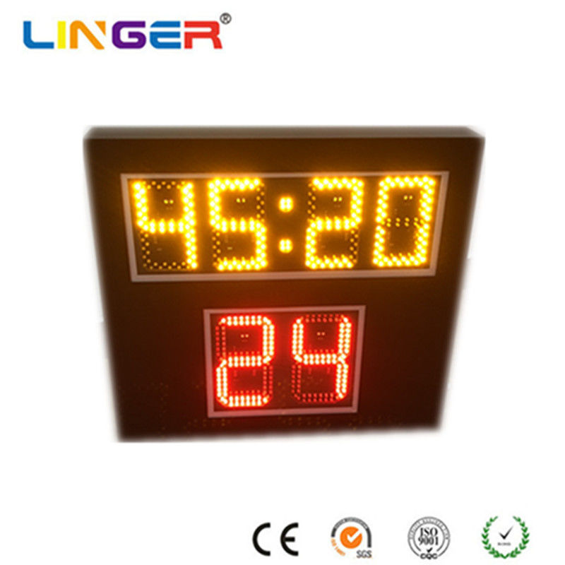 Led Digital Shot Clock For Scoreboard , Basketball Shot Clock 545mm X 600mm X 90mm