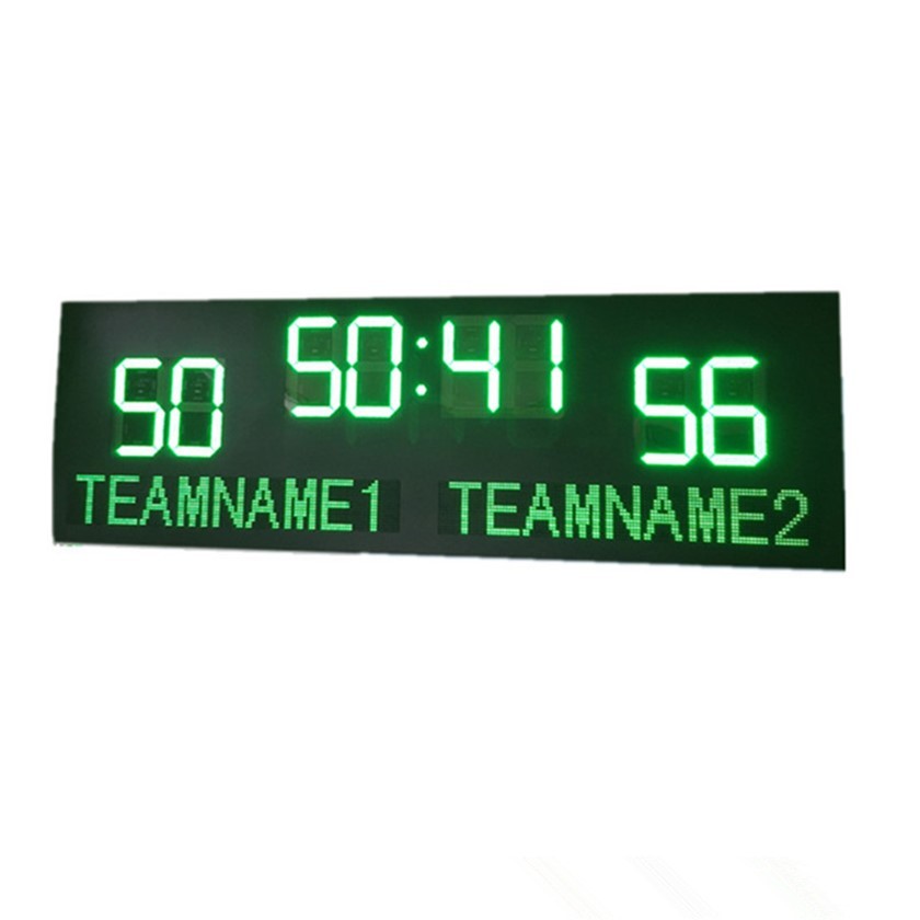Outdoor Type IP65 LED Football Scoreboard With Wireless Controller Box